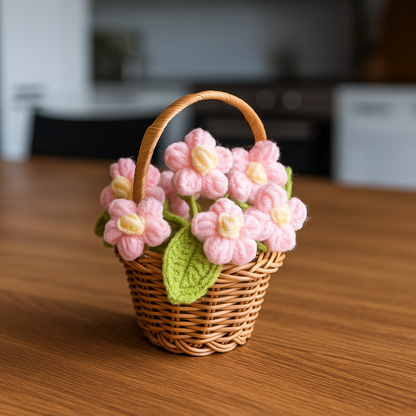 Ganchillo de Flores Hecho a Mano