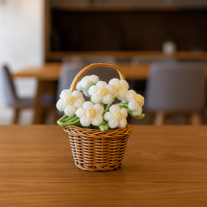 Ganchillo de Flores Hecho a Mano